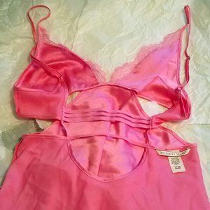 Pink Victoria's Secret lingerie